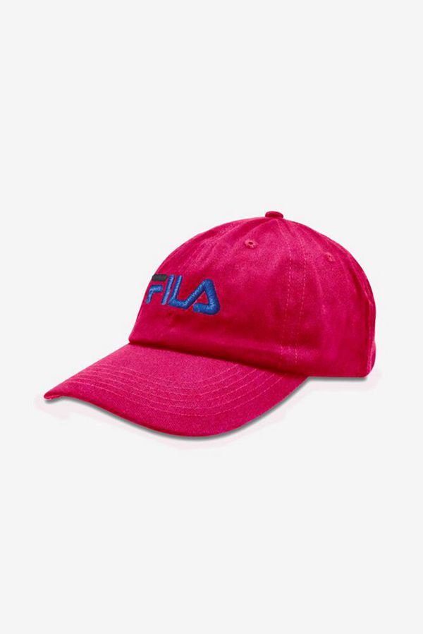 Gorras De Béisbol Fila Rosas Oscuro - Embroidered - España 253896QFG